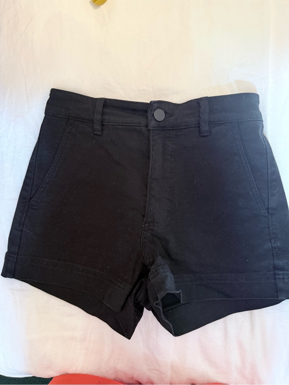 Everlane Black High-Waist Shorts